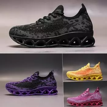 мужские кроссовки мужские повседневные мужские туфли теннисные туфли класса люкс кроссовки для бега дышащие туфли модные мокасины кроссовки для мужчин 36 красный