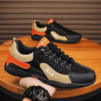 Мужские кроссовки, мужские повседневные мужские весенне-осенние новые роскошные теннисные туфли, спортивная дышащая обувь, модные лоферы, кроссовки 39 хаки