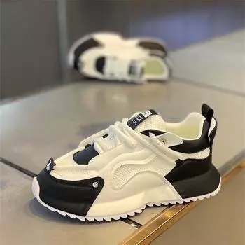 Мужские кроссовки на шнуровке, повседневная обувь для активного отдыха, дышащая мужская обувь, новинка 2024 года, вулканизированная обувь, резиновая подошва, Zapatillas De Hombre 39