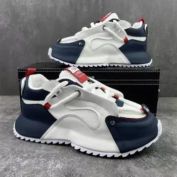 Мужские кроссовки на шнуровке, повседневная обувь для активного отдыха 2025 года, дышащая вулканизированная обувь, резиновая подошва, Zapatillas De Hombre, прямая поставка 39 серый