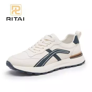 Мужские кроссовки на шнуровке, увеличивающие рост, с толстой подошвой, ретро-повседневные кроссовки для бега 38 синий