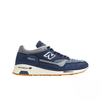 Мужские кроссовки New Balance 1500 Made in UK Navy Grey Harris Tweed M1500HT