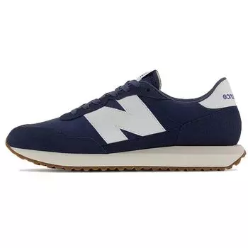 Мужские кроссовки New Balance 237v1 Natural Indigo синие винтажные-индиго MS237GB