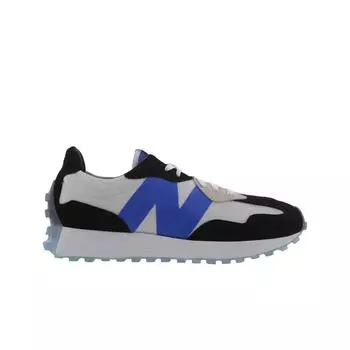 Мужские кроссовки New Balance 327 белые, черные, синие MS327HU