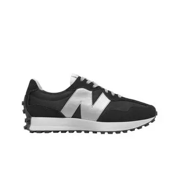 Мужские кроссовки New Balance 327 Black Metallic Silver MS327MM1
