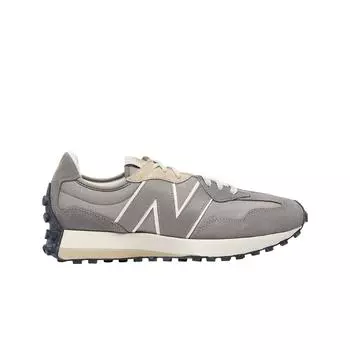 Мужские кроссовки New Balance 327 Grey White Gold MS327GDY
