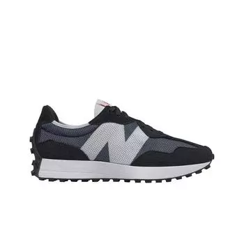 Мужские кроссовки New Balance 327 Mesh Black White MS327BC