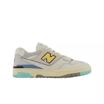 Мужские кроссовки New Balance 550 Sea Salt Yellow 2E Wide BB550SSC