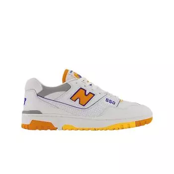Мужские кроссовки New Balance 550 White Vibrant Orange D Standard BB550WTO