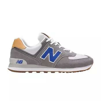 Мужские кроссовки New Balance 574 Castlerock Team Royal серые ML574NE2 40
