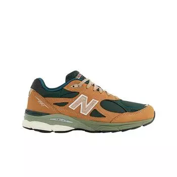 Мужские кроссовки New Balance 990v3 Made in USA Tan Green M990WG3