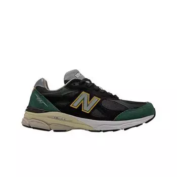 Мужские кроссовки New Balance 990v3 Made in USA Black Green M990CP3