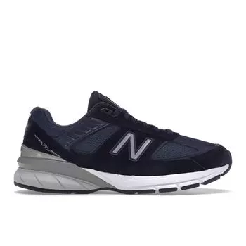 Мужские кроссовки New Balance 990v5 Made In USA Navy Blue Silver M990NV5