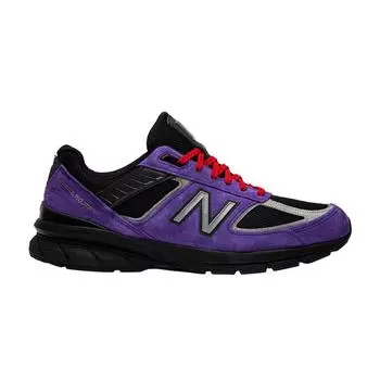 Мужские кроссовки New Balance 990v5 Made in USA Kawhi Championship Pack Фиолетовый Черный Team-Away-Серый US990MK5