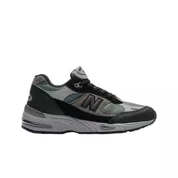 Мужские кроссовки New Balance 991 Made in UK черные серые M991WTR