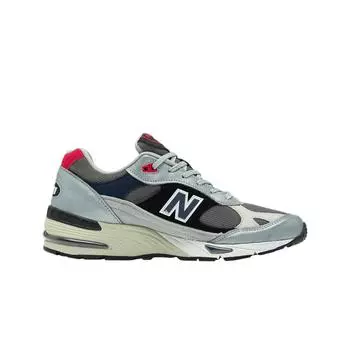 Мужские кроссовки New Balance 991 Made in UK Silver M991SKR
