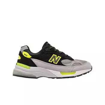 Мужские кроссовки New Balance 992 Made in USA Black Grey Volt M992TQ