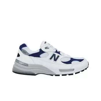 Мужские кроссовки New Balance 992 Made in USA White Navy M992EC