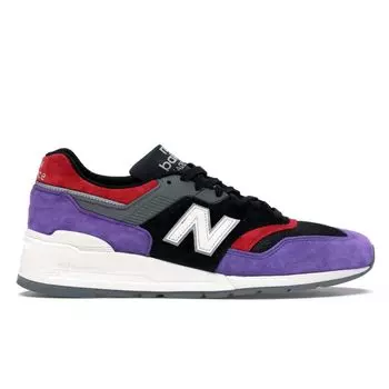 Мужские кроссовки New Balance 997 Kawhi Championship Pack фиолетовые, черные, красные US997MK