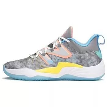 Мужские кроссовки New Balance Dejounte Murray x Two WXY V3 Stonecutters серые Rain-Cloud Bright-Mint BB2WYSC3 42