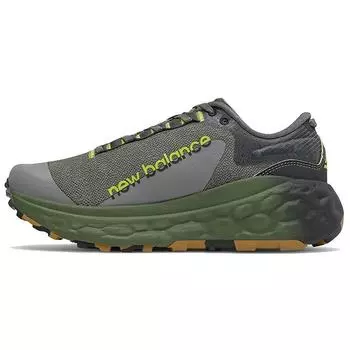 Мужские кроссовки New Balance Fresh Foam X More Trail v2, Норвегия, ель, зеленый, серо-желтый MTMORLY2 40