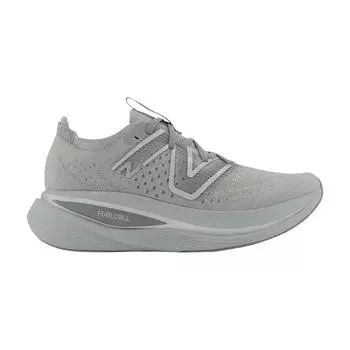 Мужские кроссовки New Balance FuelCell SuperComp Rain Cloud серого и серебристого цвета Marblehead MRCXED2 40.5