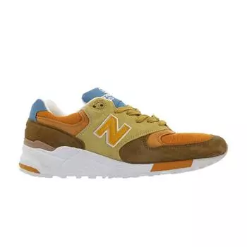 Мужские кроссовки New Balance J.Crew x 999 Canyon Road коричневые, синие, белые M999JCD 40.5