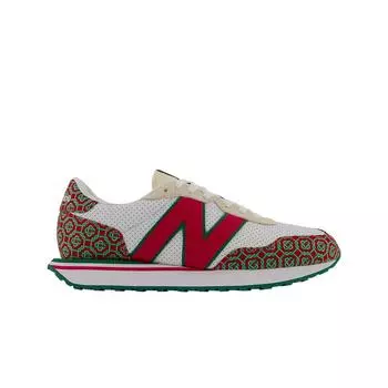 Мужские кроссовки New Balance x Casablanca 237 Idealist Monogram Red Green MS237CBB