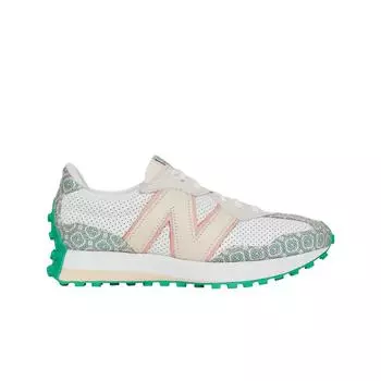 Мужские кроссовки New Balance x Casablanca 327 Idealist Monogram White Green MS327CAB