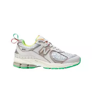 Мужские кроссовки New Balance x Ganni 2002R Rain Cloud Island Green M2002RGD