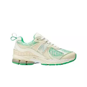 Мужские кроссовки New Balance x Ganni 2002R Turtle Dove Island Green M2002RGC