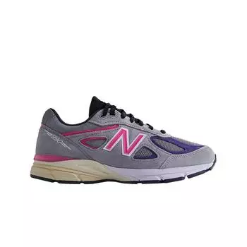 Мужские кроссовки New Balance x Kith x United Arrows Sons 990v4 Made in USA Grey Pink M990KT4