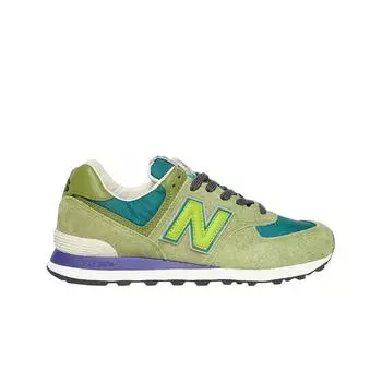 Мужские кроссовки New Balance x Stray Rats 574 Green ML574RAU