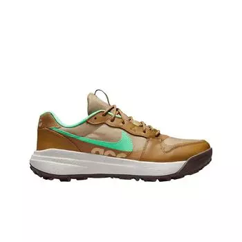 Мужские кроссовки Nike ACG Lowcate Green Glow Dark Driftwood DX2256-200