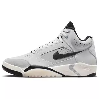 Мужские кроссовки Nike Air Flight Lite Mid Light Smoke Grey Photon-Dust Metallic-Silver Black FJ2949-001