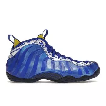 Мужские кроссовки Nike Air Foamposite One Doernbecher 2023 синие Hyper-Royal Yellow-Strike FD9714-400 38