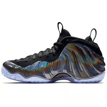 Мужские кроссовки Nike Air Foamposite One Hologram Multi-Color mtllc-silver-blk 314996-900