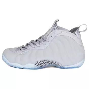 Мужские кроссовки Nike Air Foamposite One PRM Wolf Grey White-Wolf-Grey-Black 575420-007