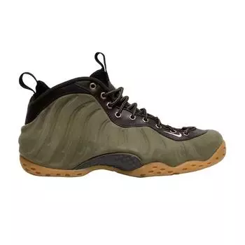 Мужские кроссовки Nike Air Foamposite One PRM Olive Green Medium-Olivel Velvet-Brown-Black-Light-Bone 575420-200