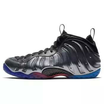 Мужские кроссовки Nike Air Foamposite One QS с градиентной подошвой черные Team-Royal Team-Orange CU8063-001 38.5