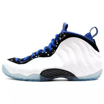 Мужские кроссовки Nike Air Foamposite One Shooting Stars White Pearl Black-Royal 679085-101