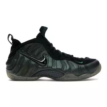 Мужские кроссовки Nike Air Foamposite Pro Pine Green черные 624041-301