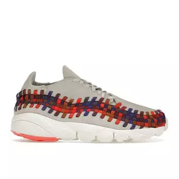 Мужские кроссовки Nike Air Footscape Woven NM Light Bone Rainbow Grey Sail Total-Crimson 874892-002