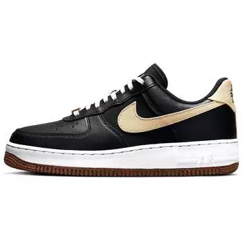 Мужские кроссовки Nike Air Force 1 07 LV8 Pomegranate, черные, белые, с солнечными лучами CZ0338-001 44