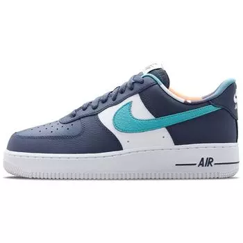 Мужские кроссовки Nike Air Force 1 07 LV8 EMB Thunder Blue Washed Teal DM0109-400 40.5