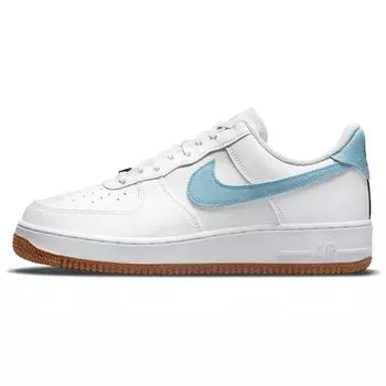 Мужские кроссовки Nike Air Force 1 07 LV8 Indigo White Obsidian Black CZ0338-100 40