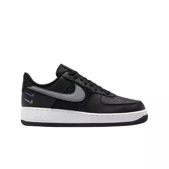 Мужские кроссовки Nike Air Force 1 07 Black Racer Blue FD0666-001