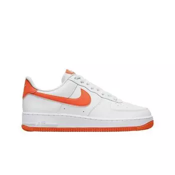 Мужские кроссовки Nike Air Force 1 07 Low White Team Orange DC2911-101