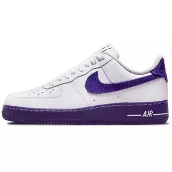 Мужские кроссовки Nike Air Force 1 07 LV8 EMB White Court Purple DB0264-100 42.5