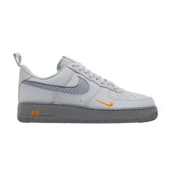 Мужские кроссовки Nike Air Force 1 07 Wolf Grey Kumquat Cool-Grey White DR0155-001 41